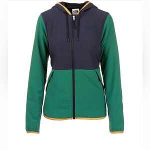 The North Face Green and Black Hoodie